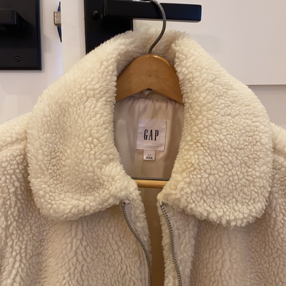 Gap Teddy Coat size S - Picture 7 of 13